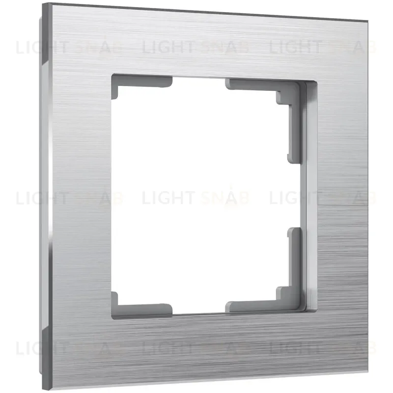 Рамка на 1 пост Werkel Aluminium алюминий W0011706 4690389157974 4690389157974