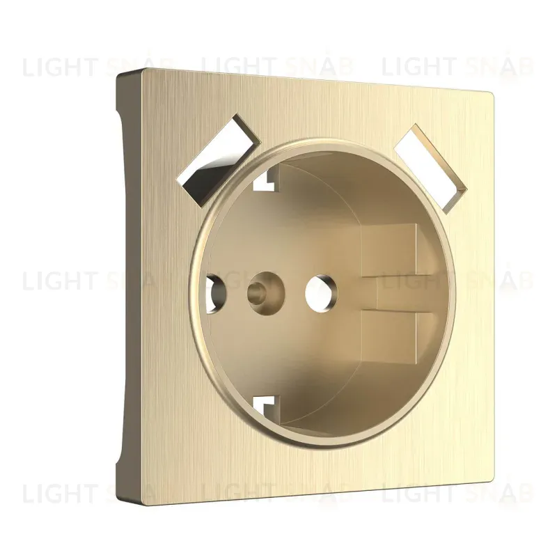 Накладка для розетки USB Werkel шампань рифленый W1179510 4690389160592 4690389160592