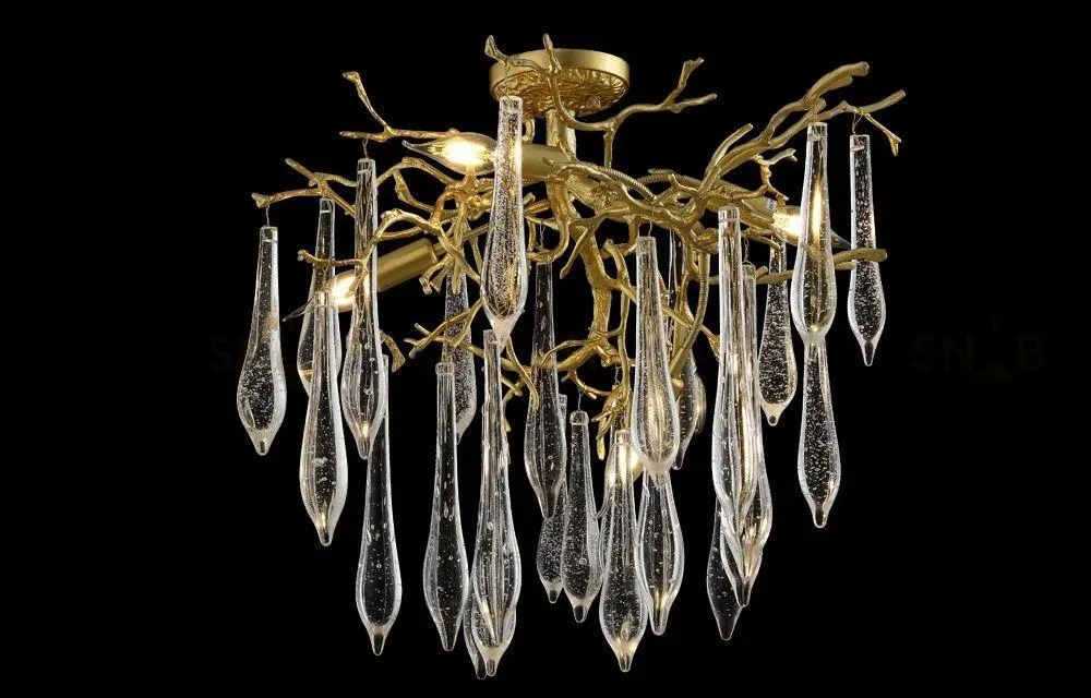 Потолочная люстра Crystal Lux Reina PL5 D600 Gold Pearl Reina PL5 D600 Gold Pearl
