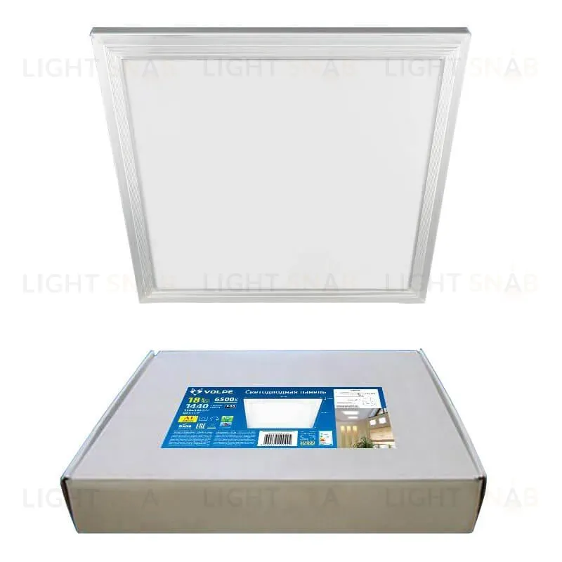 Встраиваемый светодиодный светильник Volpe ULP-Q107 3030-18W/4000K WHITE UL-00005344 ULP-Q107 3030-18W/4000K WHITE
