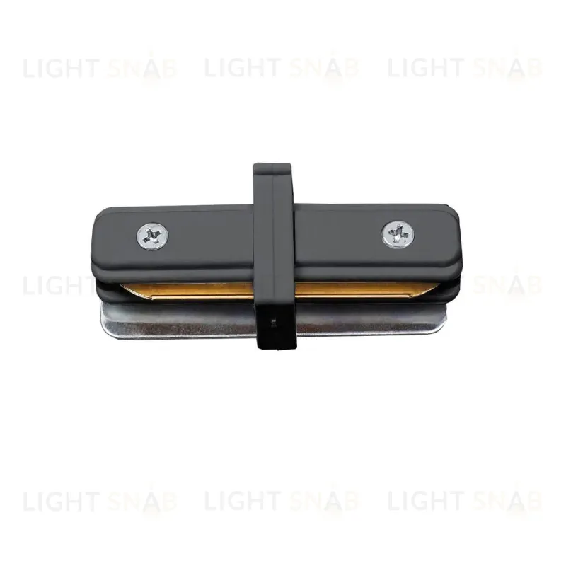 Соединитель для шинопроводов прямой внутренний Volpe UBX-Q122 G11 BLACK 1 POLYBAG UL-00006050 UBX-Q122 G11 BLACK 1 POLYBAG