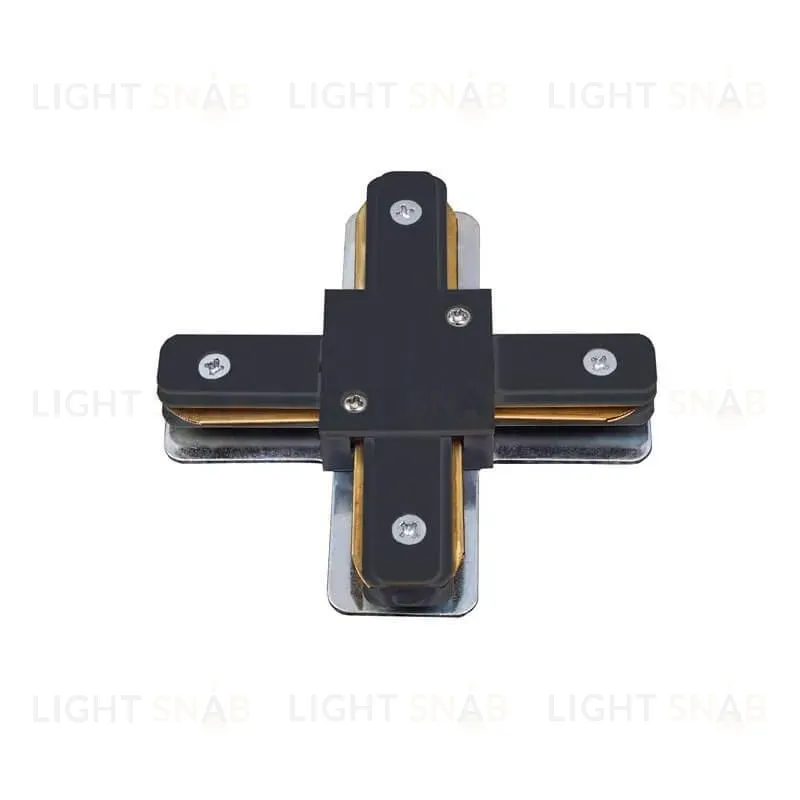 Соединитель для шинопроводов Х-образный Volpe UBX-Q122 G41 BLACK 1 POLYBAG UL-00006054 UBX-Q122 G41 BLACK 1 POLYBAG