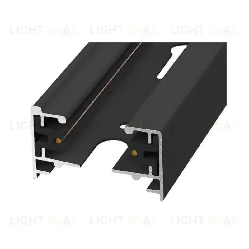 Шинопровод однофазный Volpe UBX-Q121 KS2 Black 300 Polybag UL-00001285 UBX-Q121 KS2 BLACK 300 POLYBAG Шинопровод осветительный