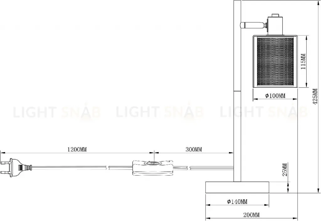 Настольная лампа Moderli Suspent V3060-1T V3060-1T