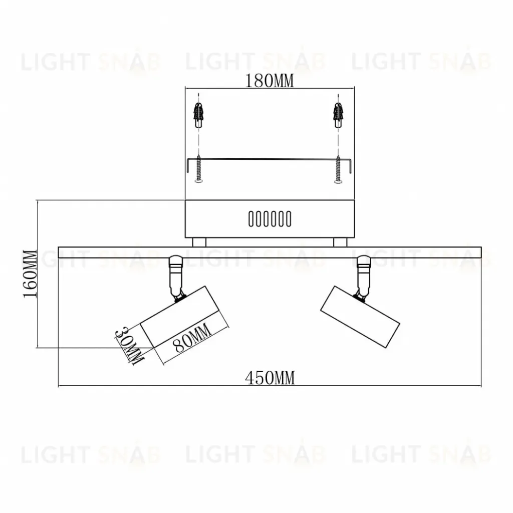 Светодиодный спот Moderli Right V5044-2WL V5044-2WL