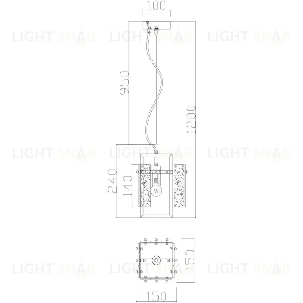 Подвесной светильник Freya Basilica FR5166PL-01BS FR5166PL-01BS