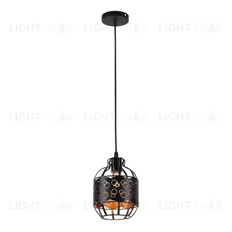 Подвесной светильник IMEX MD.0307-1-P BK+FGD MD.0307-1-P BK+FGD