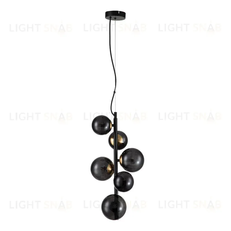 Подвесная люстра Indigo Molecola 11018/6P Black V000197 V000197