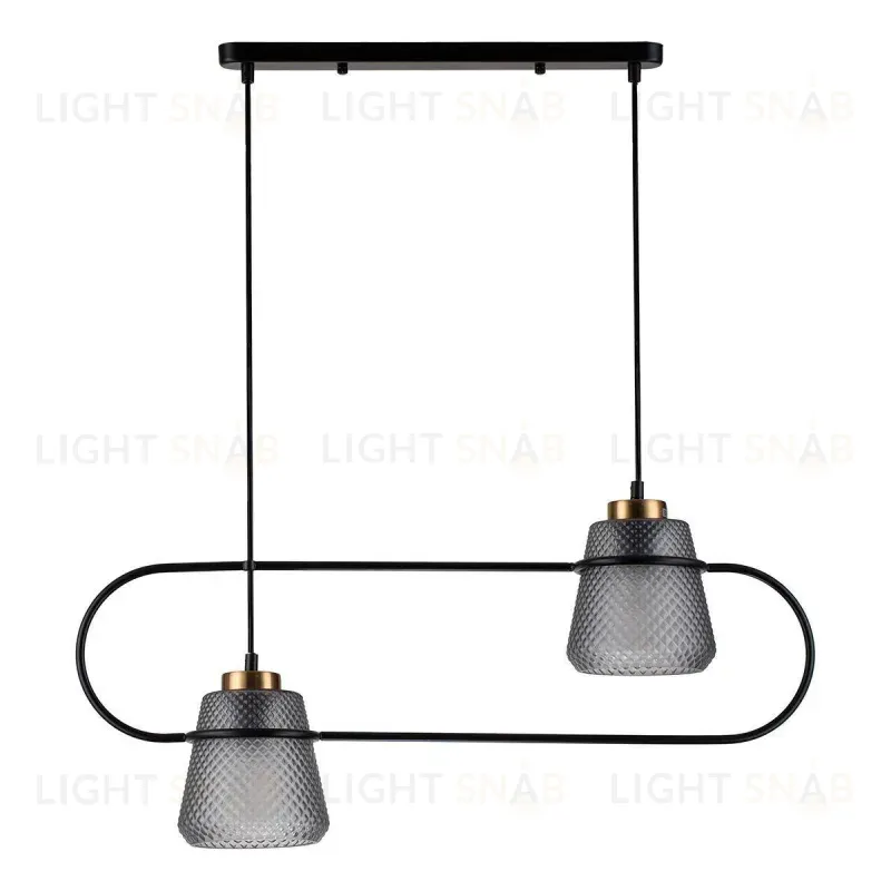 Подвесной светильник Indigo Astratto 11016/2P Black V000157 V000157