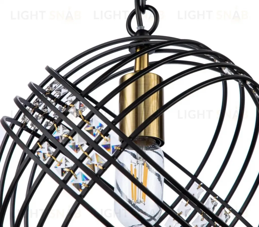 Подвесной светильник Indigo Fresco 10001/1P Black V000103 V000103