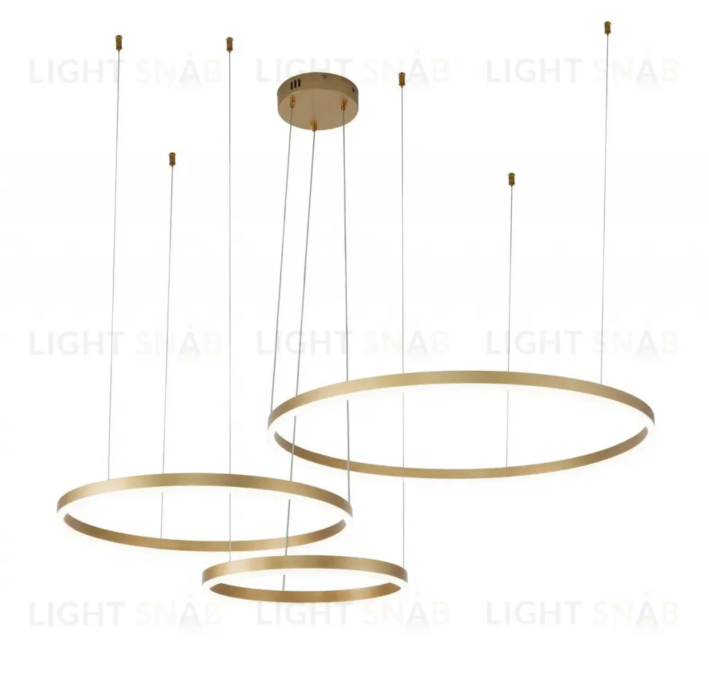 Подвесная люстра Indigo Galass 14001/3P Gold V000013L V000013L
