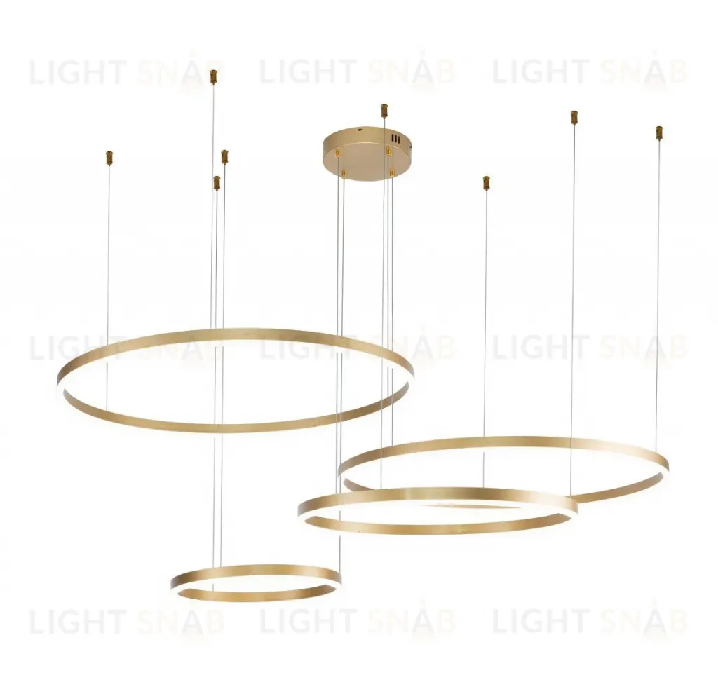 Подвесная люстра Indigo Galass 14001/4P Gold V000015L V000015L