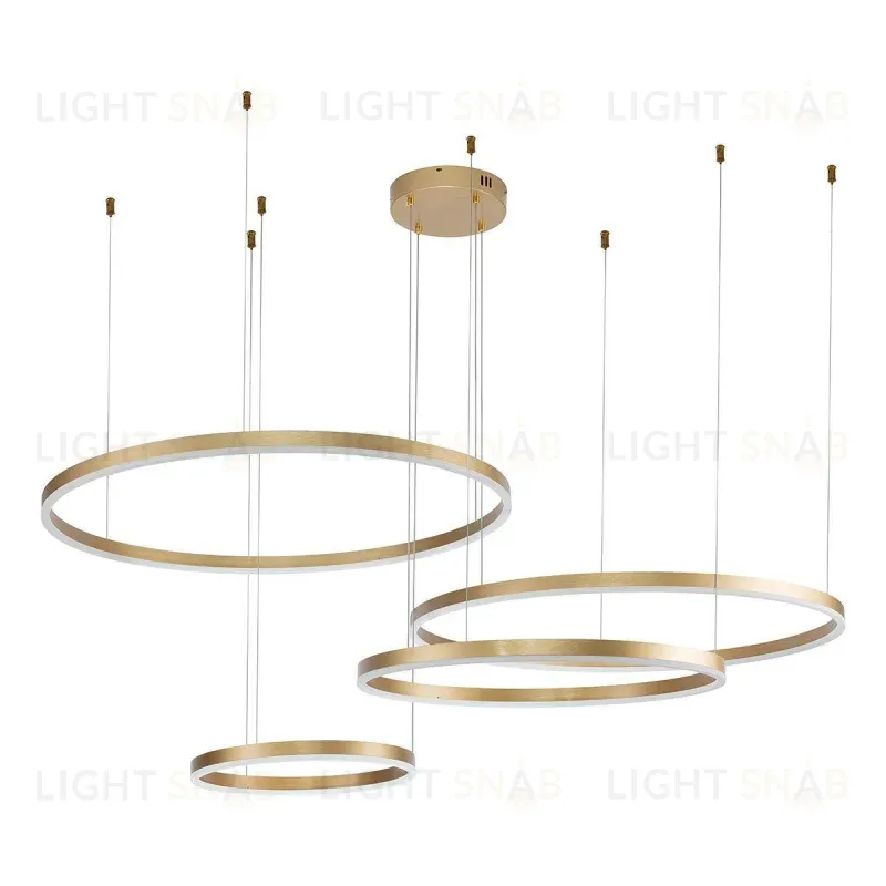 Подвесная люстра Indigo Galass 14001/4P Gold V000015L V000015L