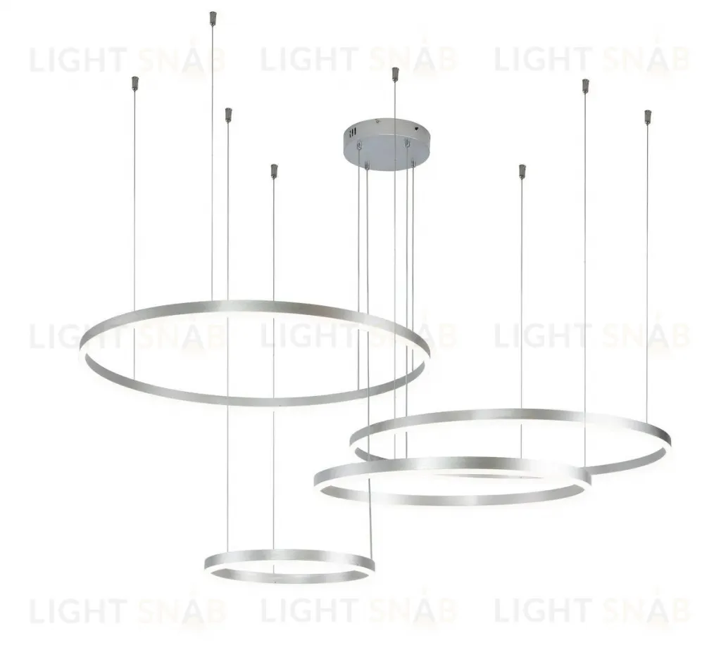 Подвесная люстра Indigo Galass 14001/4P Silver V000016L V000016L