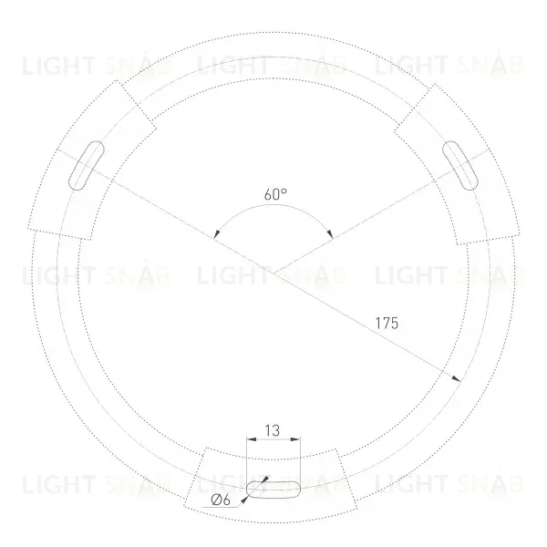 Светильник Arlight SP-RONDO-R400-40W Warm3000 034815 034815