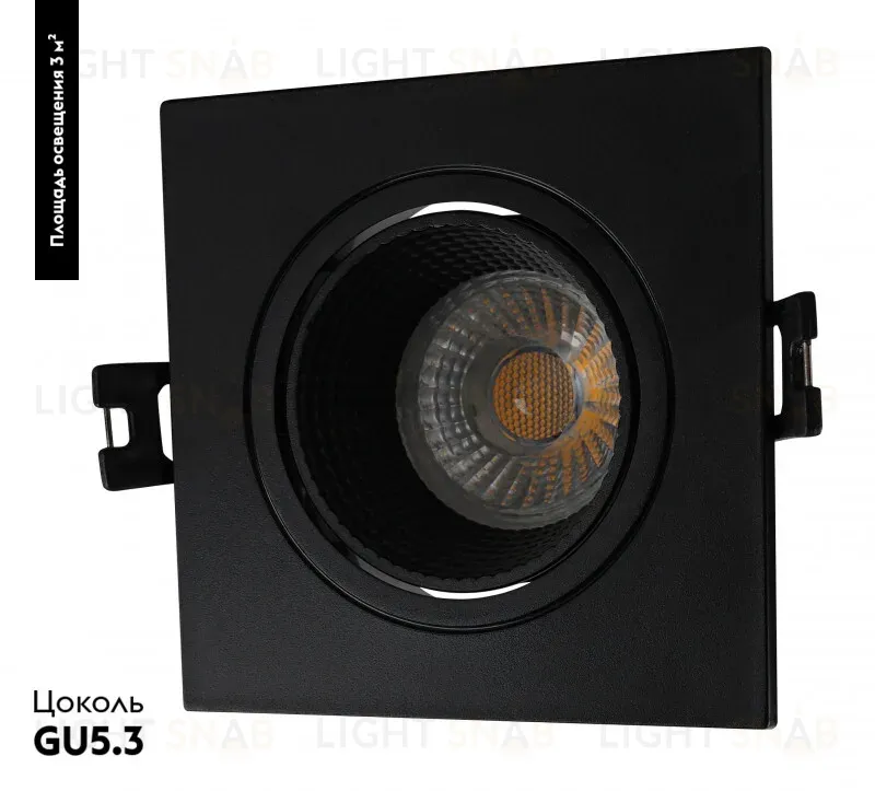 Встраиваемый светильник Denkirs DK3071-BK DK3071-BK