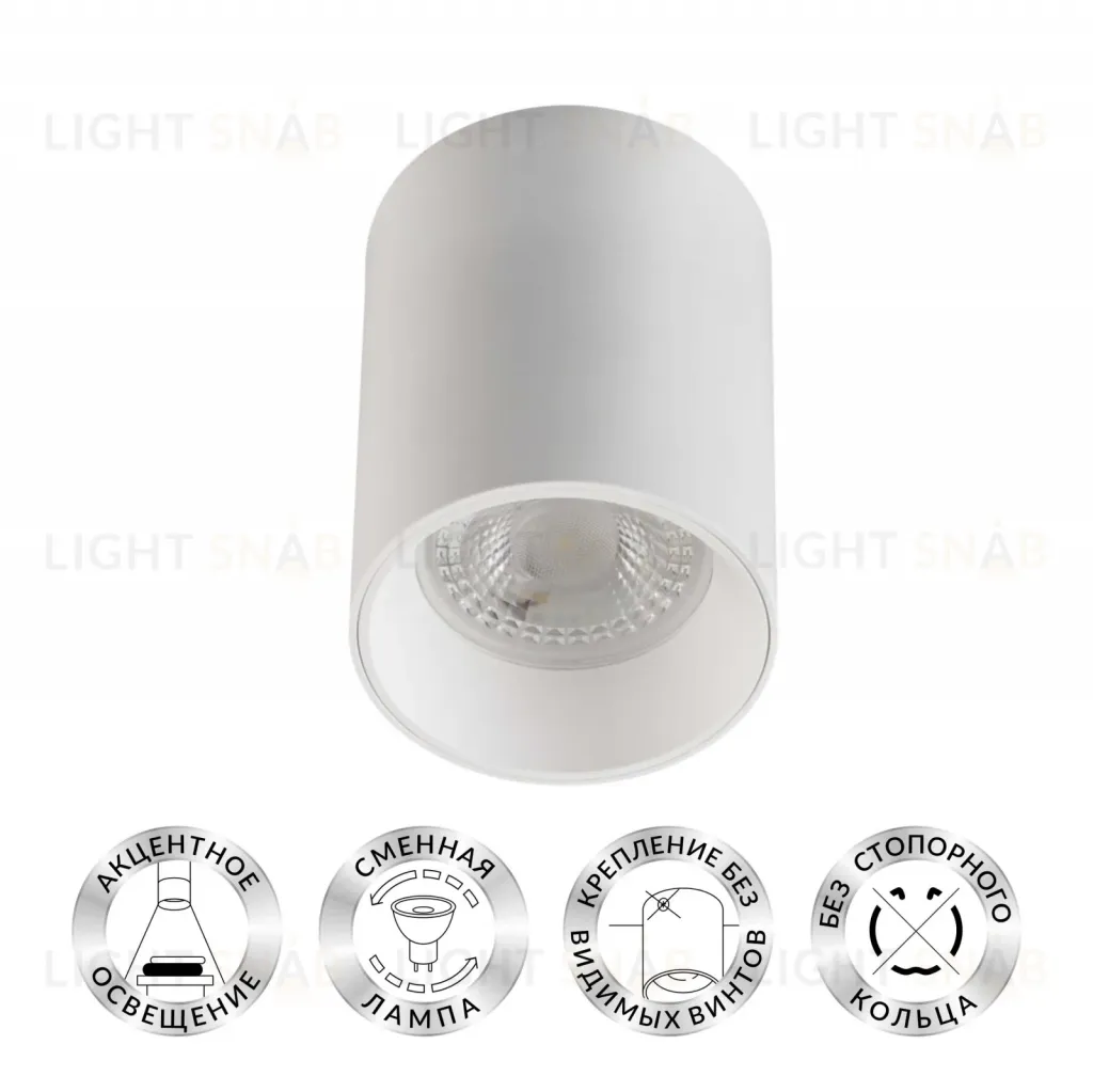 Накладной светильник Denkirs DK3110-WH DK3110-WH