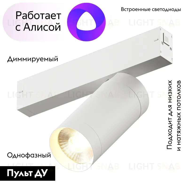 Трековый светильник Denkirs DK8020-WH DK8020-WH
