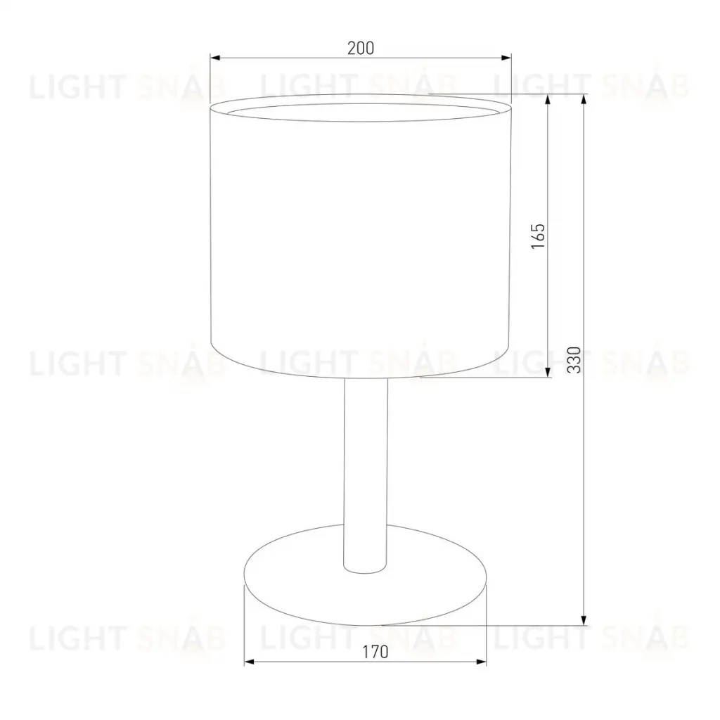 Настольная лампа TK Lighting 5217 Deva White 5217 Deva White