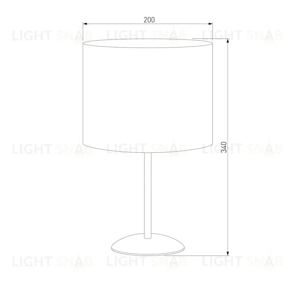 Настольная лампа TK Lighting 5278 Tercino Blue 5278 Tercino Blue
