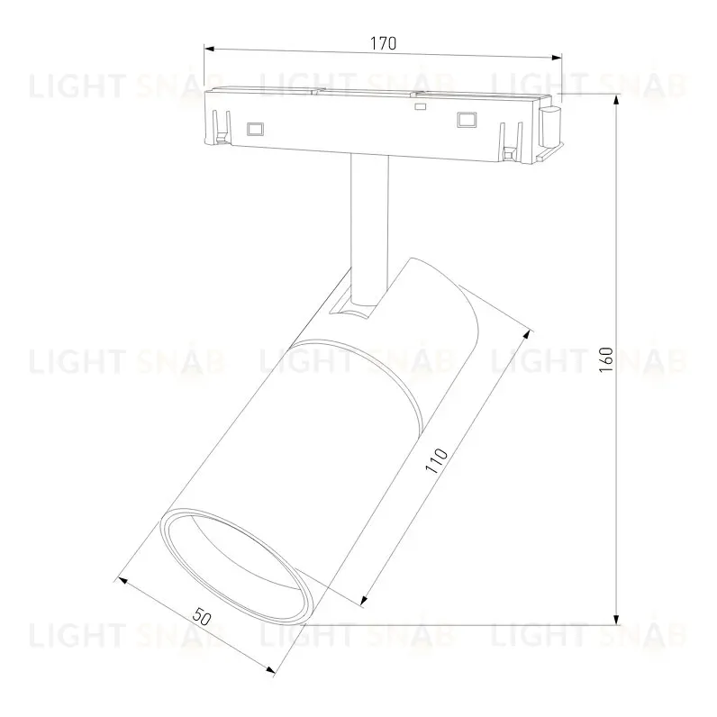Трековый светильник Elektrostandard Slim Magnetic 4690389178870 4690389178870