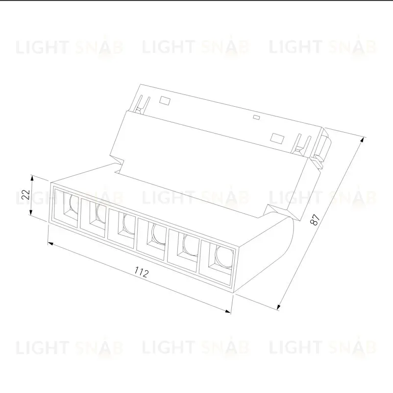 Трековый светильник Elektrostandard Slim Magnetic 4690389178825 4690389178825