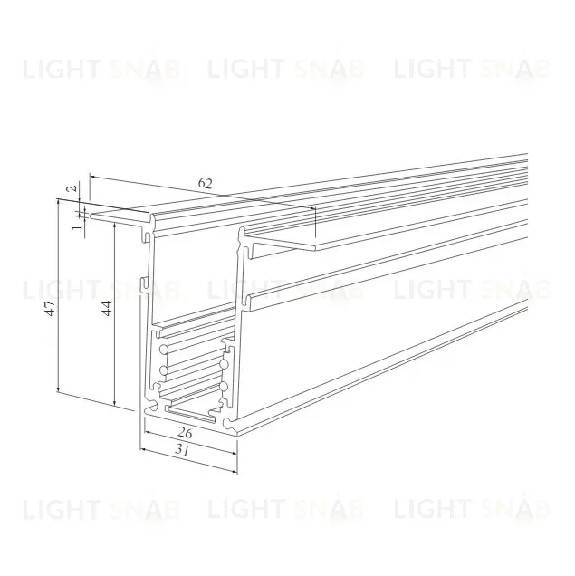 Трековый светильник Elektrostandard Slim Magnetic 4690389178931 4690389178931