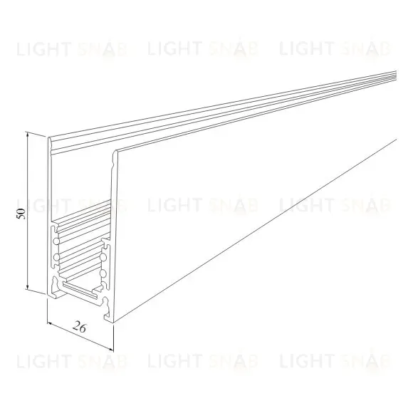 Шинопровод накладной Elektrostandard Slim Magnetic 4690389179167 4690389179167