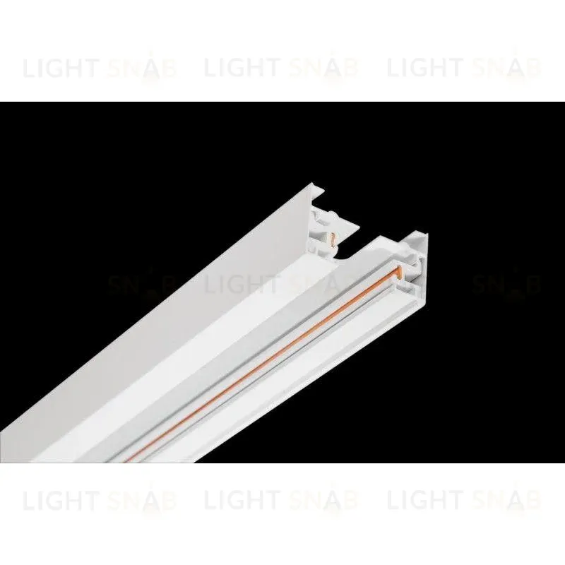 Шинопровод однофазный с питанием и заглушкой Crystal Lux CLT 0.11 01 L3000 WH CLT 0.11 01 L3000 WH