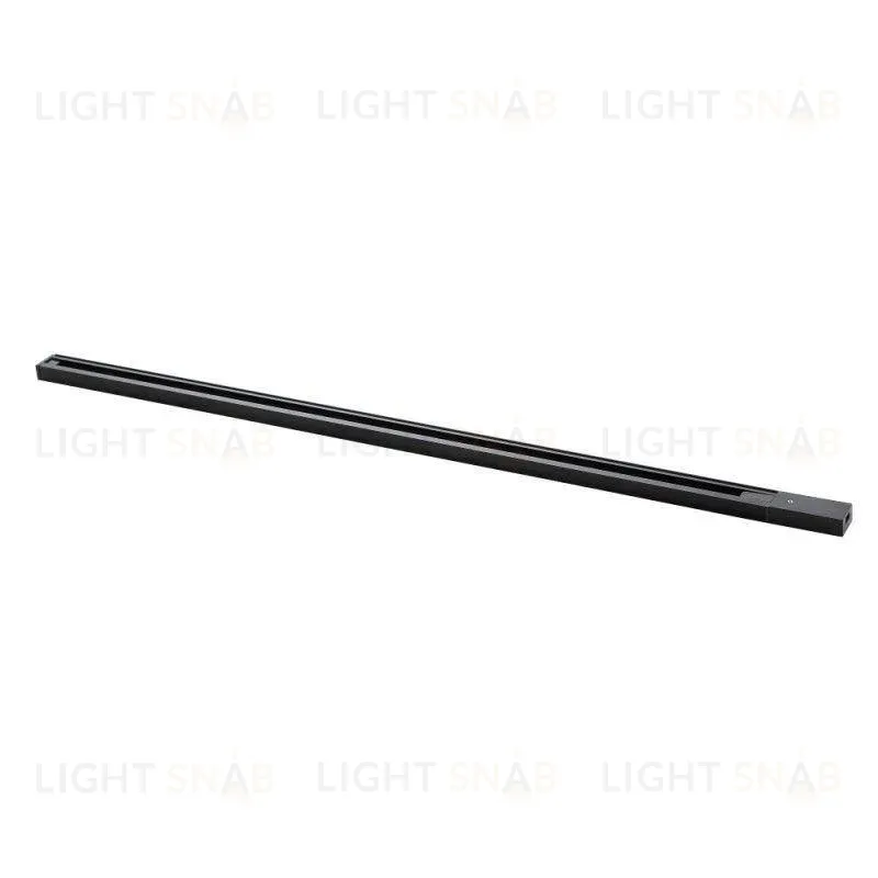 Шинопровод однофазный с питанием и заглушкой Crystal Lux CLT 0.11 01 L3000 BL CLT 0.11 01 L3000 BL