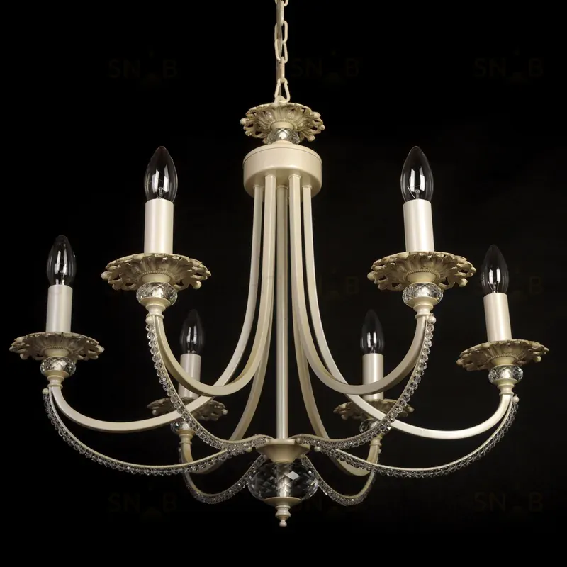 Подвесная люстра Abrasax Josephine 3007/6(creampearl) 3007/6(creampearl)