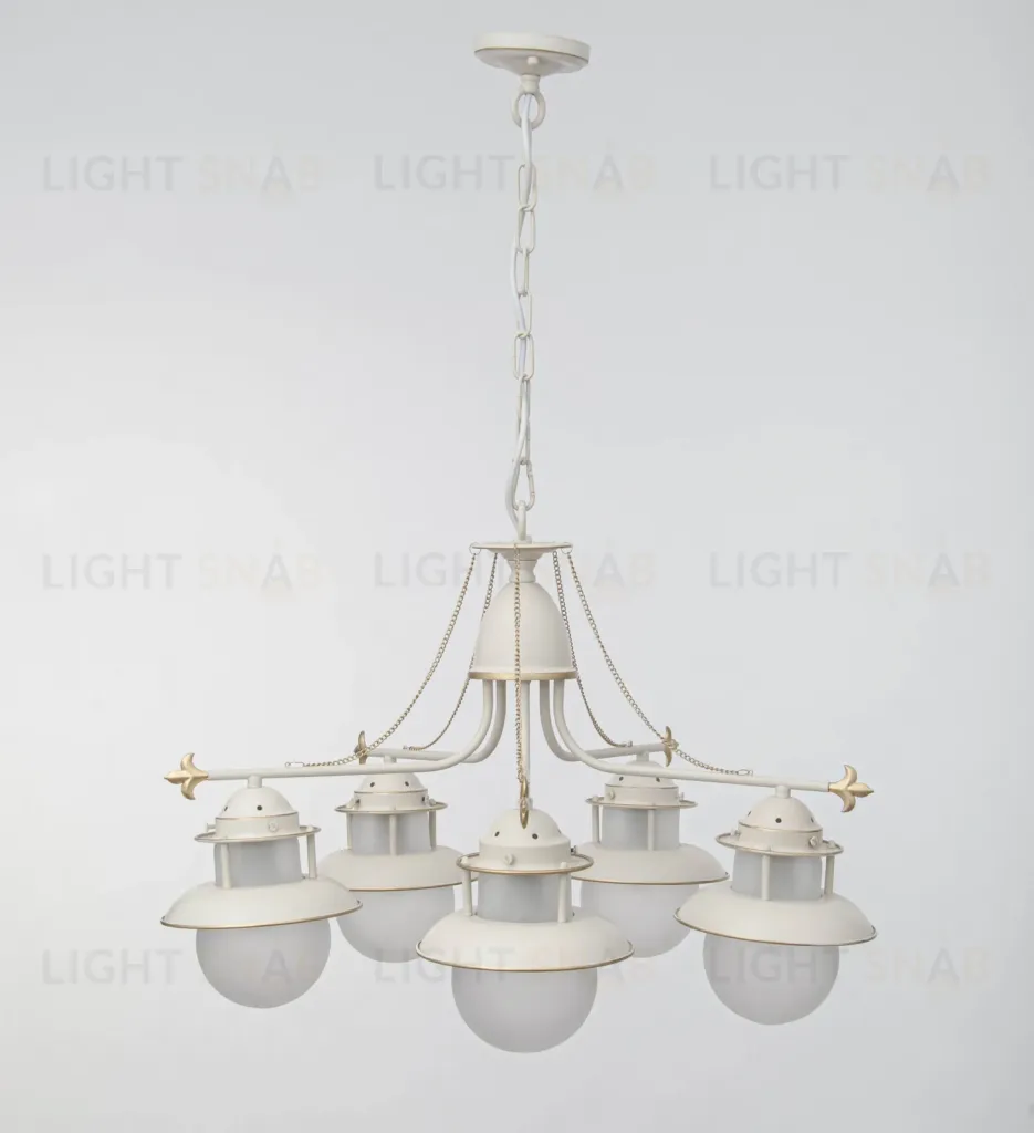 Подвесная люстра Abrasax Ursula L.9201-5CREAM/G L.9201-5CREAM/G