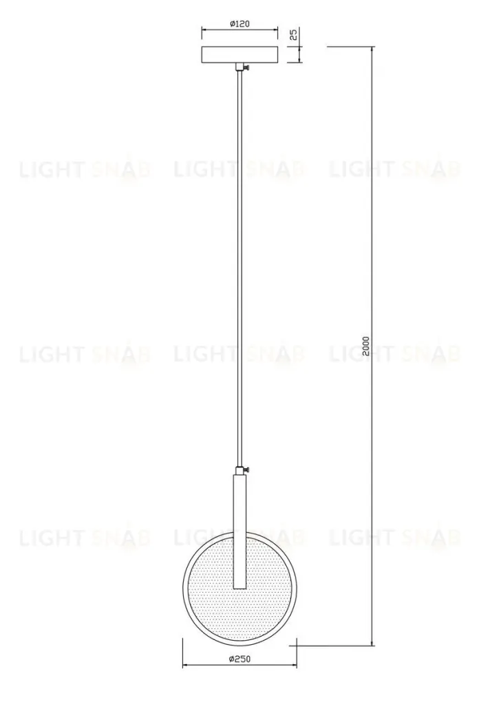 Подвесной светильник Freya Nova FR6002PL-L15BS FR6002PL-L15BS