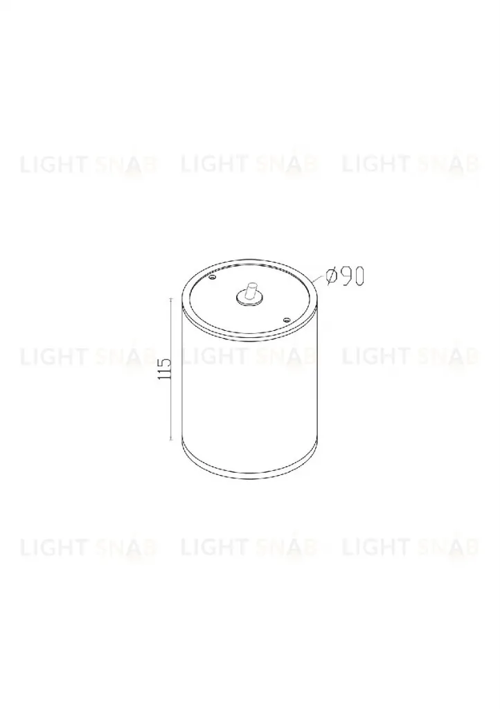 Уличный потолочный светильник Maytoni Bar O306CL-L7GF O306CL-L7GF