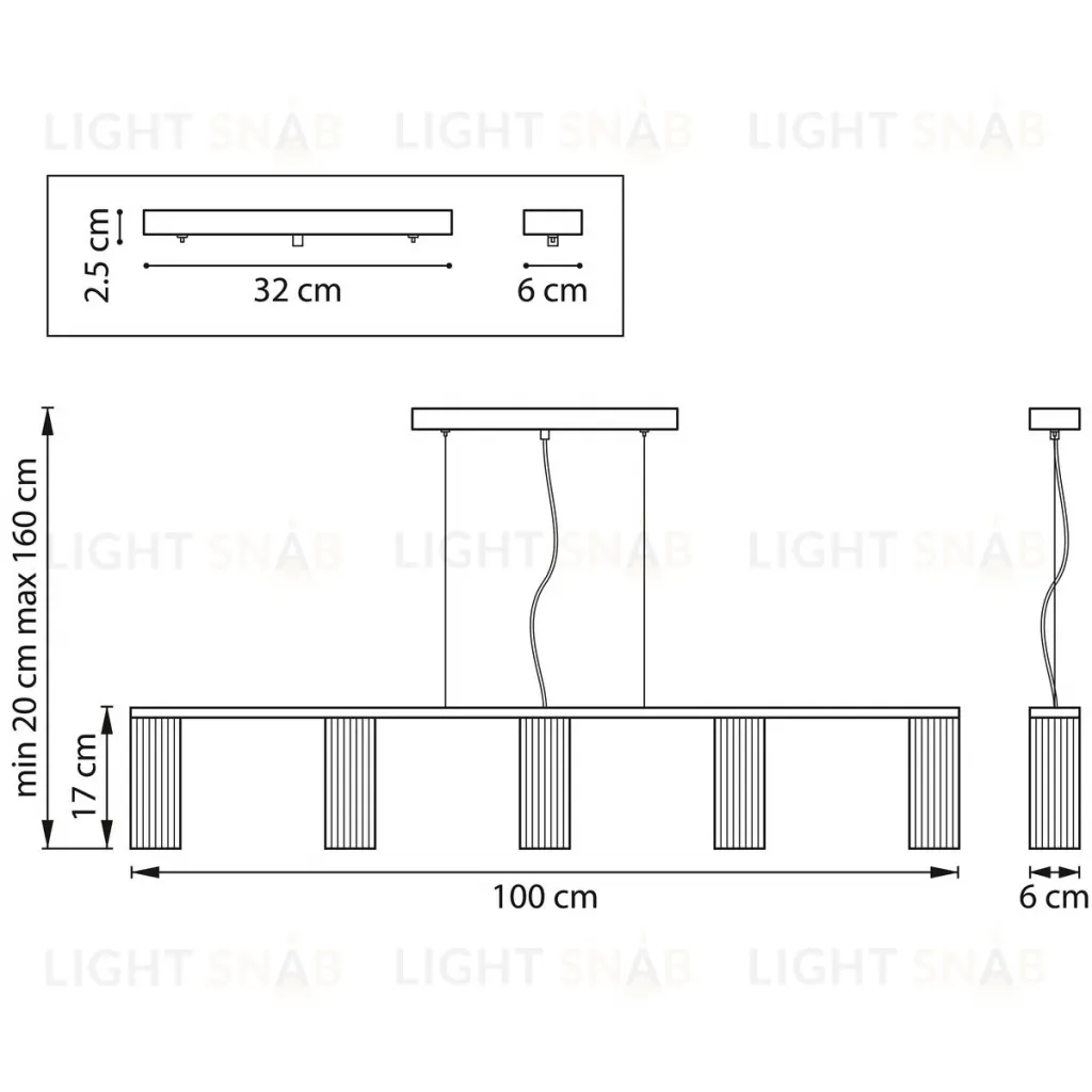 Подвесная люстра Lightstar Roma 718053 718053