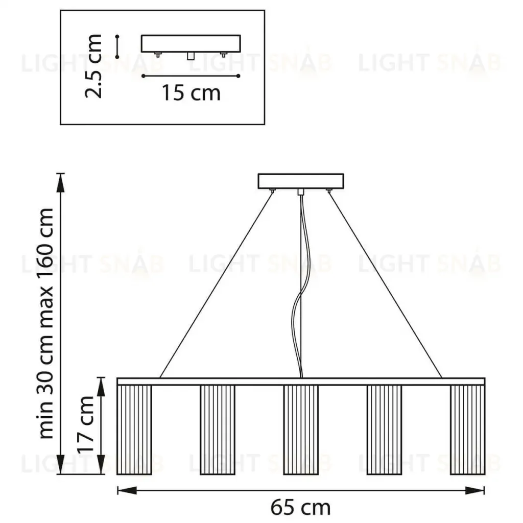 Подвесная люстра Lightstar Roma 718097 718097