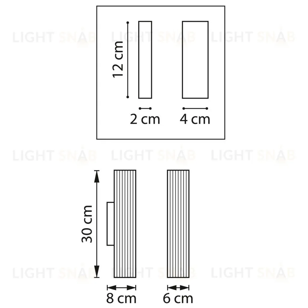 Настенный светильник Lightstar Roma 718627 718627