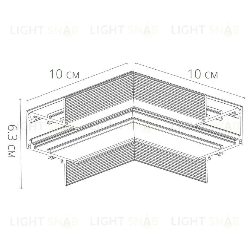 Коннектор угловой Arte Lamp Linea-accessories A480933 A480933