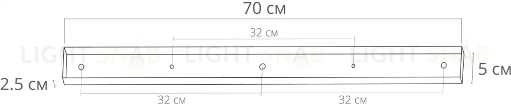 Основание для светильника Arte Lamp Optima-accessories A470045 A470045