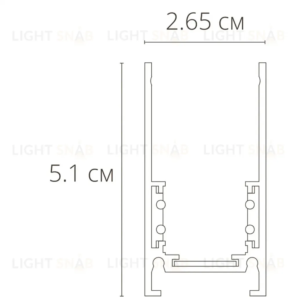 Шинопровод Arte Lamp Linea-accessories A460233 A460233