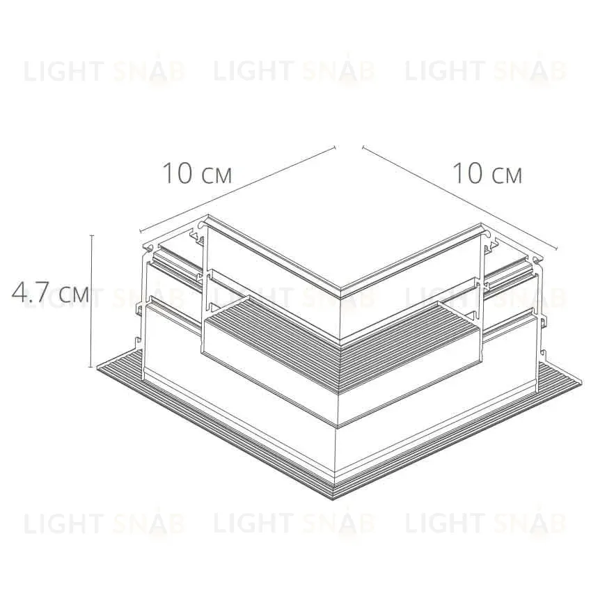 Коннектор L-образный Arte Lamp Linea-accessories A480733 A480733