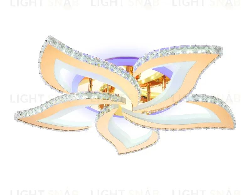 Потолочный светодиодный светильник Ambrella Light Acrylica FA1724 FA1724
