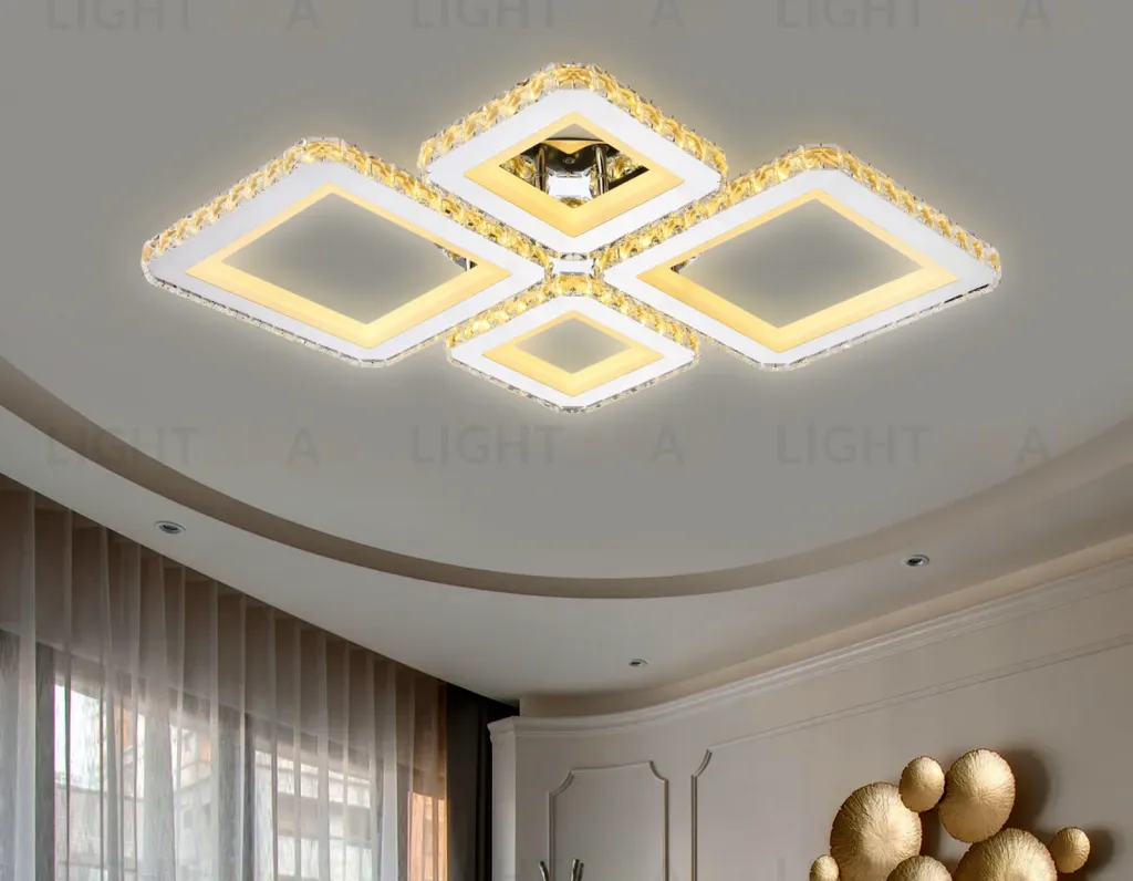 Потолочный светодиодный светильник Ambrella Light Acrylica FA1726 FA1726