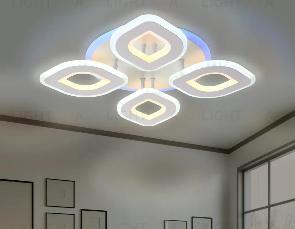 Потолочный светодиодный светильник Ambrella Light Acrylica FA8841 FA8841
