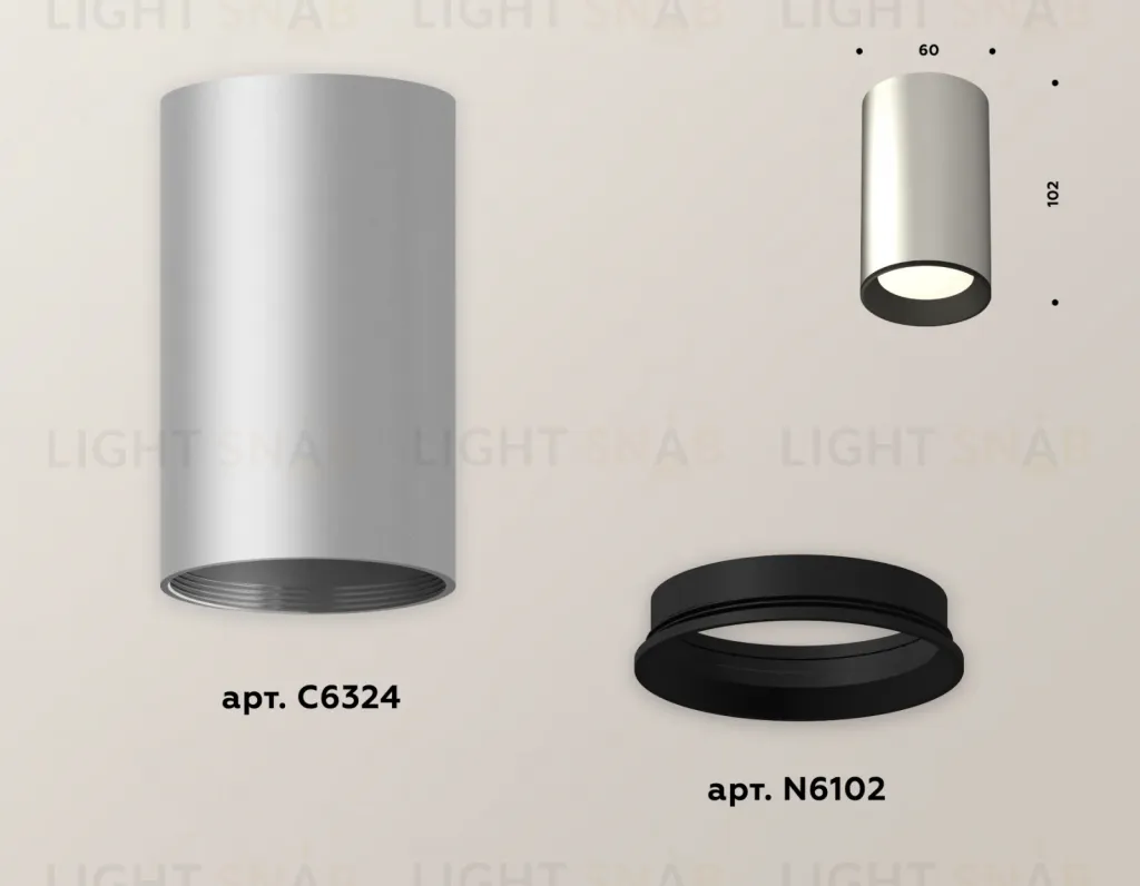 Потолочный светильник Ambrella Light Techno Spot XS6324001 (C6324, N6102) XS6324001