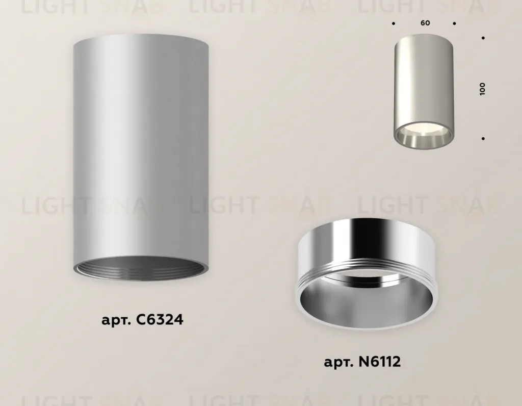 Потолочный светильник Ambrella Light Techno Spot XS6324010 (C6324, N6112) XS6324010