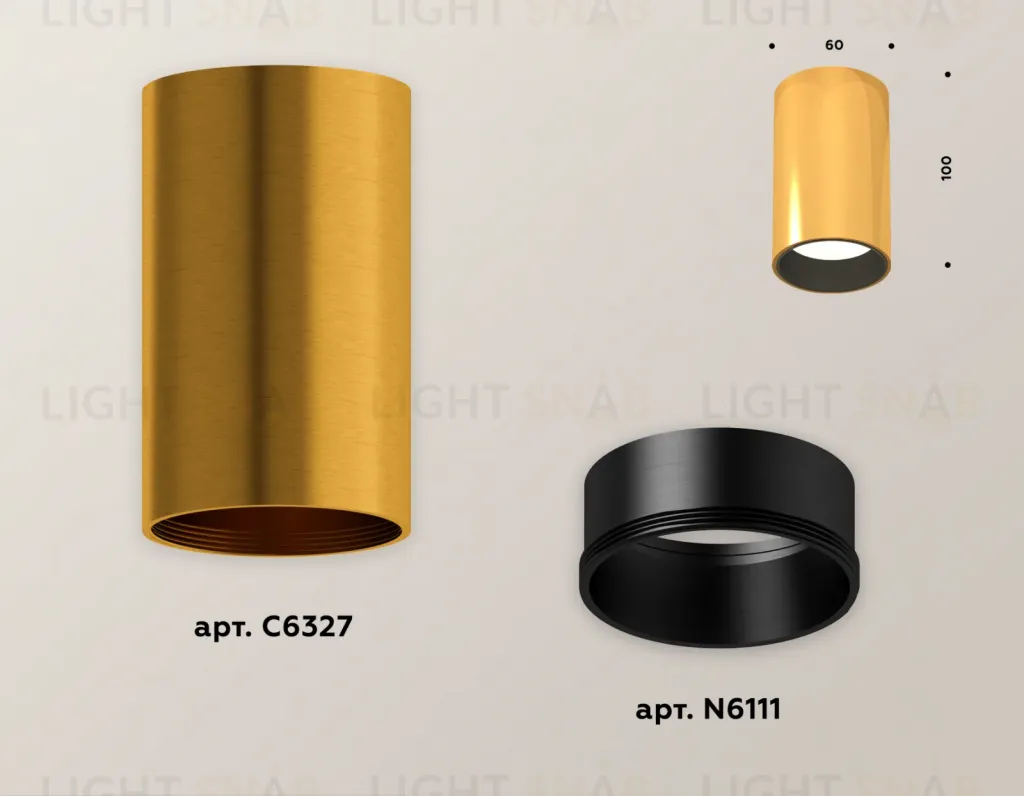 Потолочный светильник Ambrella Light Techno Spot XS6327003 (C6327, N6111) XS6327003