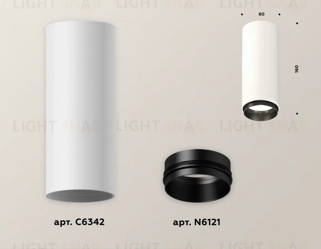Потолочный светильник Ambrella Light Techno Spot XS6342002 (C6342, N6121) XS6342002