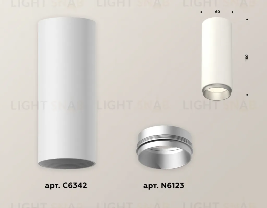 Потолочный светильник Ambrella Light Techno Spot XS6342004 (C6342, N6123) XS6342004
