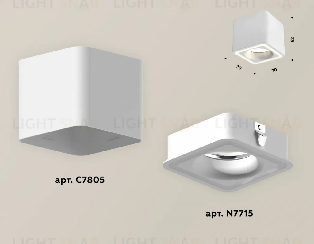 Потолочный светильник Ambrella Light Techno Spot XS7805020 (C7805, N7715) XS7805020